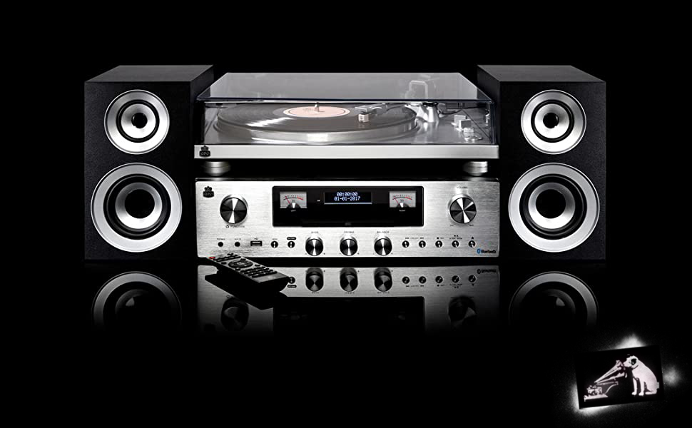 hmvtweets's tweet photo. Double whammy! Not only is it our #hmvSummerTech but it's also our #hmvVinylWeek!
To celebrate we're giving away a GPO PR100 silver turntable with PR200 CD player &amp; speakers!

Enter for your chance to win 👇
https://t.co/pVUU6z2IBI
 
@GPO_Retro
  #GPORetro https://t.co/ZgiLOxab0y