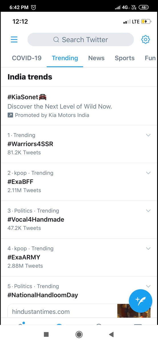 NiviLoveLifeDe1's tweet photo. #Warriors4SSR 

... hashtag no 1 trending
Make this day and protest memorable guys !! Make this protest huuuge ! 🙌🙌🙌🙌💫💫💥💥💥
#Warriors4SSR ... spread this hashtag

Please check the spelling of hashtag .. else it is waste .. https://t.co/pGcDEkp7ff