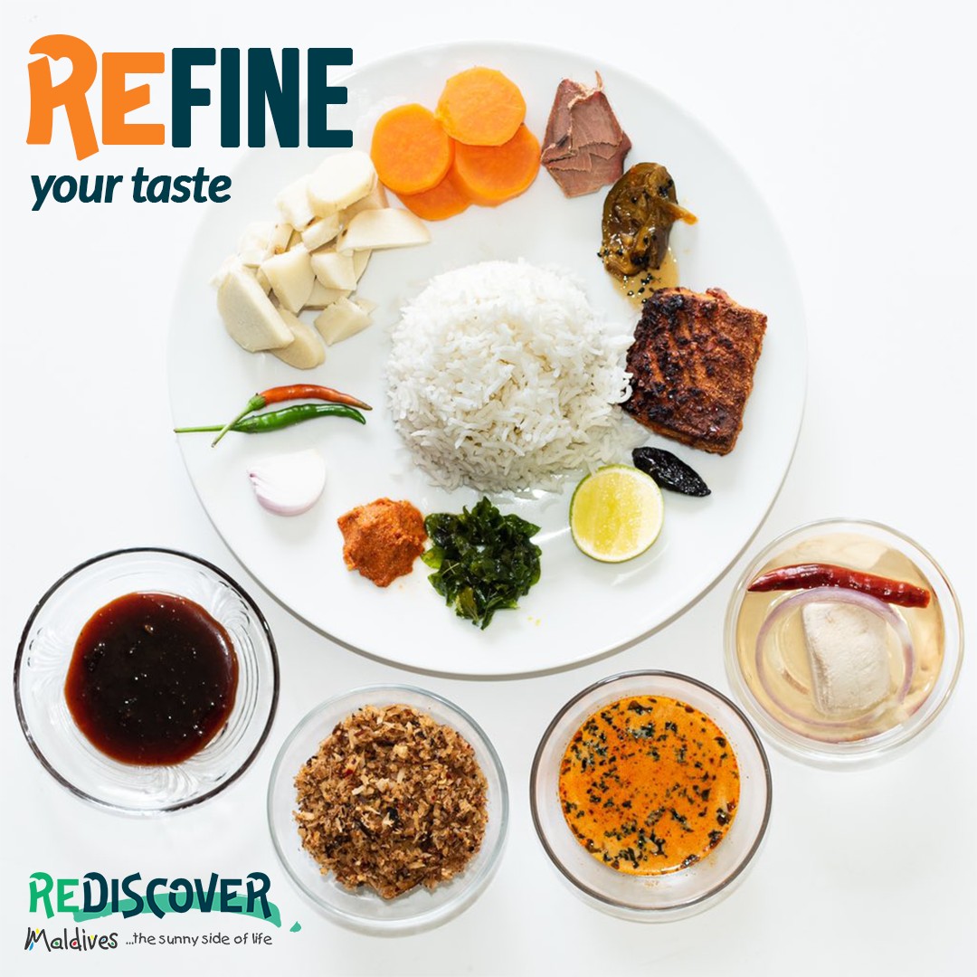 visitmaldives's tweet photo. The best way to refine your taste is to pick and choose from a variety of cuisines including the Maldivian cuisine which is rich in flavour and local goodness.

#RediscoverMaldives #Maldives #VisitMaldives #SunnySideOfLife

📷 : @Hashimbiriyani https://t.co/at2q592kv9