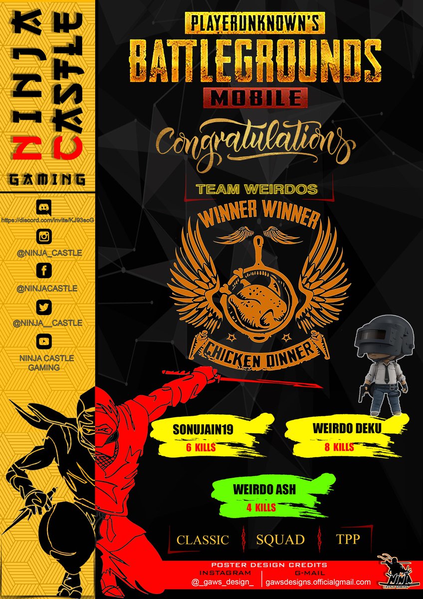 Ninja__Castle's tweet photo. 🇳 🇮 🇳 🇯 🇦  🇨 🇦 🇸 🇹 🇱 🇪
🐔"Winner Winner Chicken Dinner"🐔
💥Classic Erangle Duo Room Match💥
🥳Congratulations Winners🥳

DM for Participation

WhatsApp Link: https://t.co/o5RFYQB0Eo

YouTube Link: https://t.co/VkEF3vNN8L
 #pubg #pubgroommatch #winners #tamilroommatch https://t.co/ioNOItZ96y