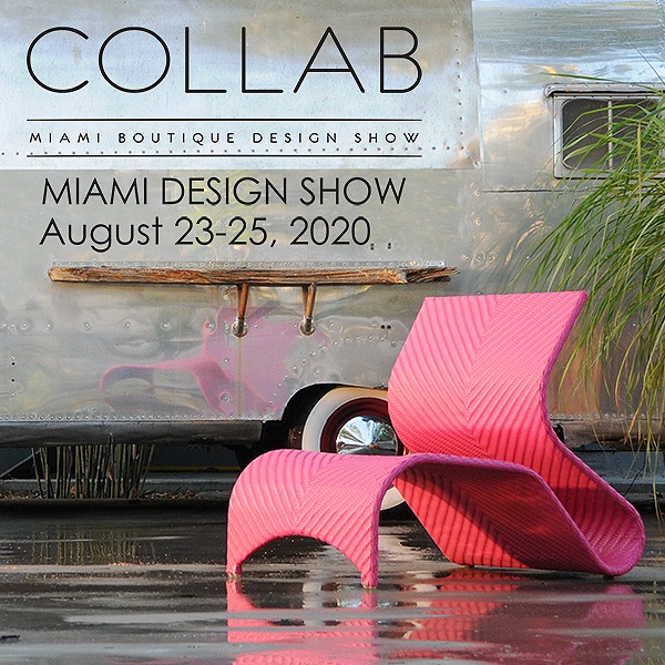 Visit us at COLLAB Miami Boutique Design Show #kannoa_outdoor #outdoorliving #collabboutiquedesign show
