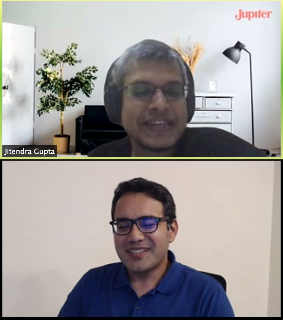 TheJupiterApp's tweet photo. Not gonna lie - this conversation is as candid as two friends talking. #JupiterPrimetime https://t.co/dVGo2gVnkF