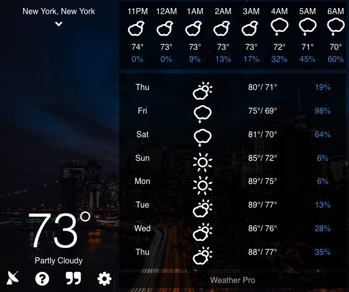 Weather Extension tweet media