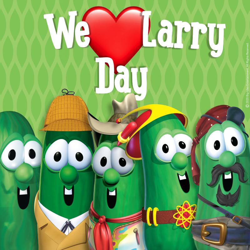 VeggieTales's tweet photo. Larry's looking good! https://t.co/0QGyekWGnS