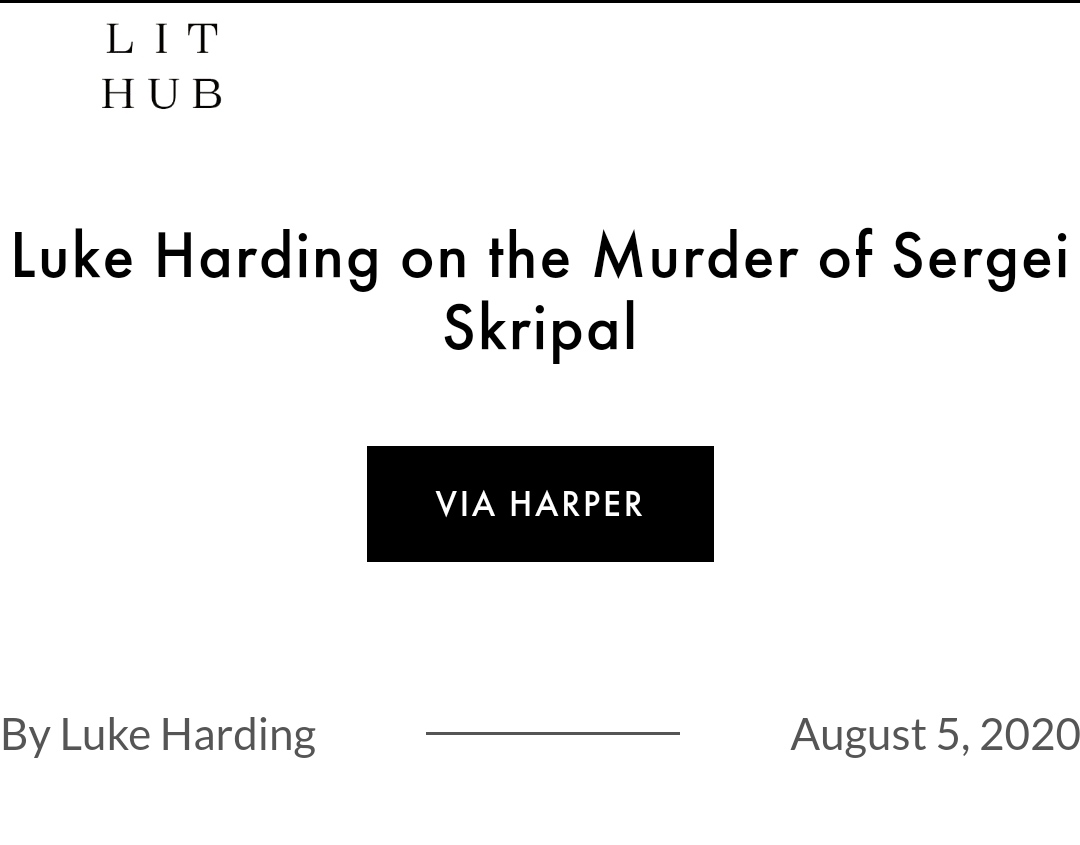 2. Skripal wasn't murdered. He was allegedly exposed to an incredibly lethal nerve agent for several hours, but he didn't die.An important fact you might think, but facts evidently aren't important to Faber's headline writer.
