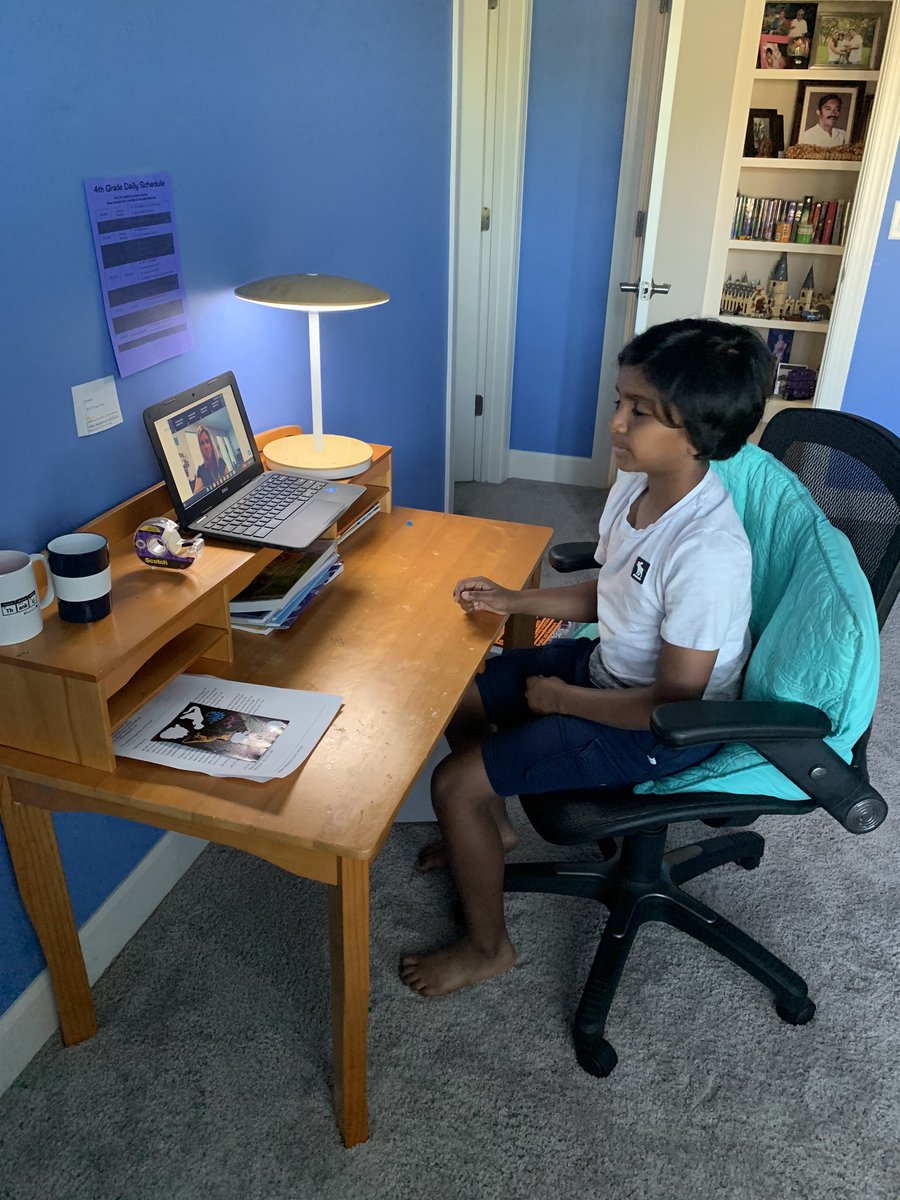 NainaGowda's tweet photo. @WCSedu #wcsday1 @wcsSMSamym1 #JordanElementary #seventhgrade #Fourthgrade @hksk2007 #NewNormal #2020 https://t.co/hpIdqJTkNC