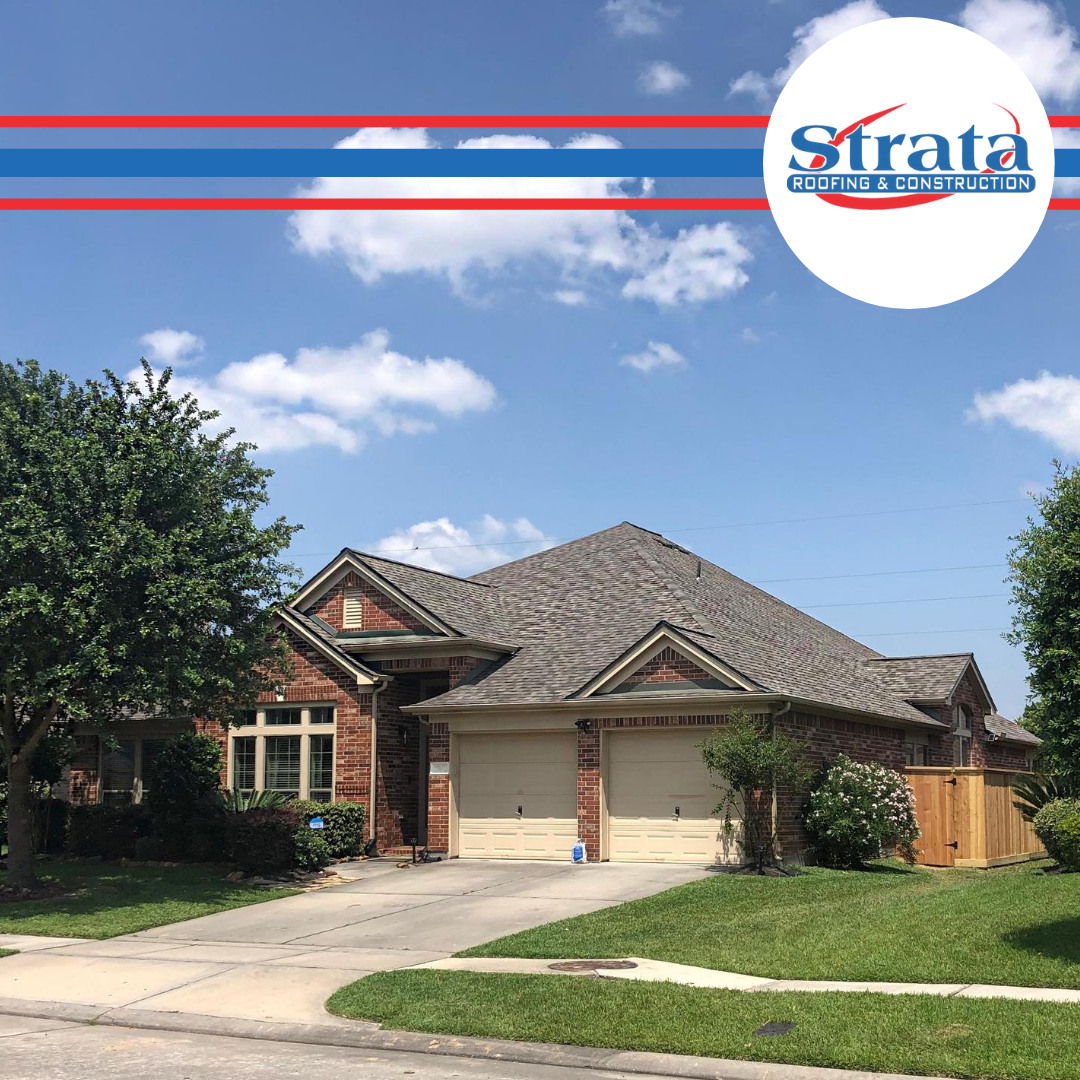 Strataroofing's tweet photo. Another happy customer in the books! 

We working with these homeowners to help remove an older, damaged roof and replace it with a quality new roof that will protect their family for years to come! https://t.co/owMnEMRA19