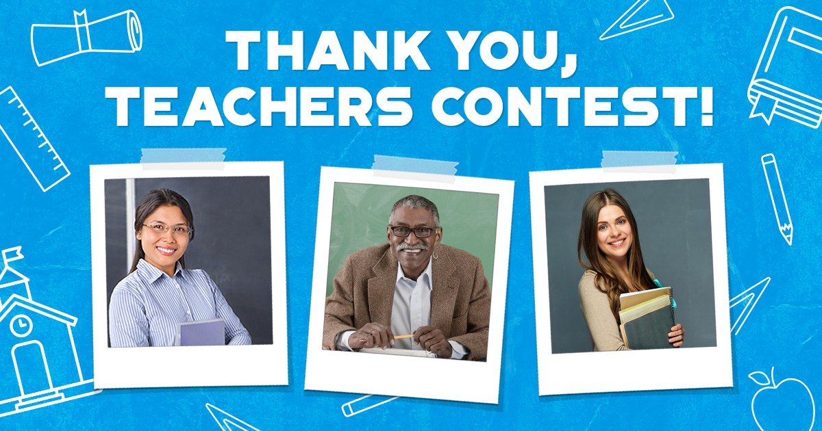 Nominate a teacher who’s gone above and beyond for a chance for them to win a $5K cash prize from Lifetouch and a $1K gift card for Shutterfly! Enter now: bit.ly/2DxrFGr #Lifetouch #ThankYouTeachers