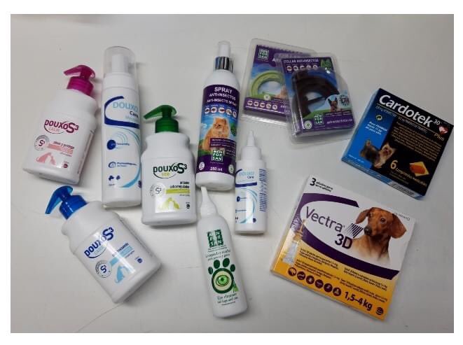 FarmaElCalvario's tweet photo. 🐕🐈en @FarmaElCalvario tenemos productos para la Higiene y el Cuidado de tus mascotas🐱🐶
✅𝐋𝐚 𝐥𝐢́𝐧𝐞𝐚 𝐃𝐨𝐮𝐱𝐨® se puede usar en perros y gatos 
✅𝐋𝐢́𝐧𝐞𝐚 𝐌𝐞𝐧 𝐅𝐨𝐫 𝐒𝐚𝐧, Sprays y collares antiinsectos, limpiador ocular, pipetas, etc. ¡te asesoramos! 🟢 https://t.co/iKYpneUL4y