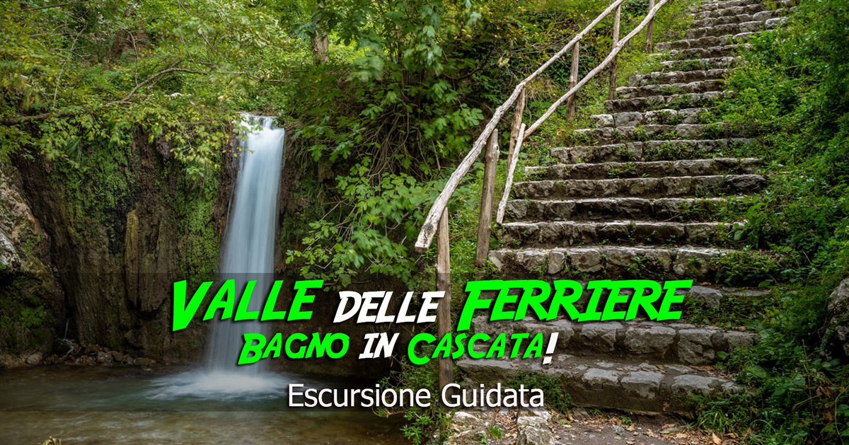 DOMENICA 9 Agosto

ESCURSIONE ALLA VALLE DELLE FERRIERE CON BAGNO IN CASCATA

Scopri tutto: facebook.com/events/s/escur…

#campania #amalfi #campaniadavivere