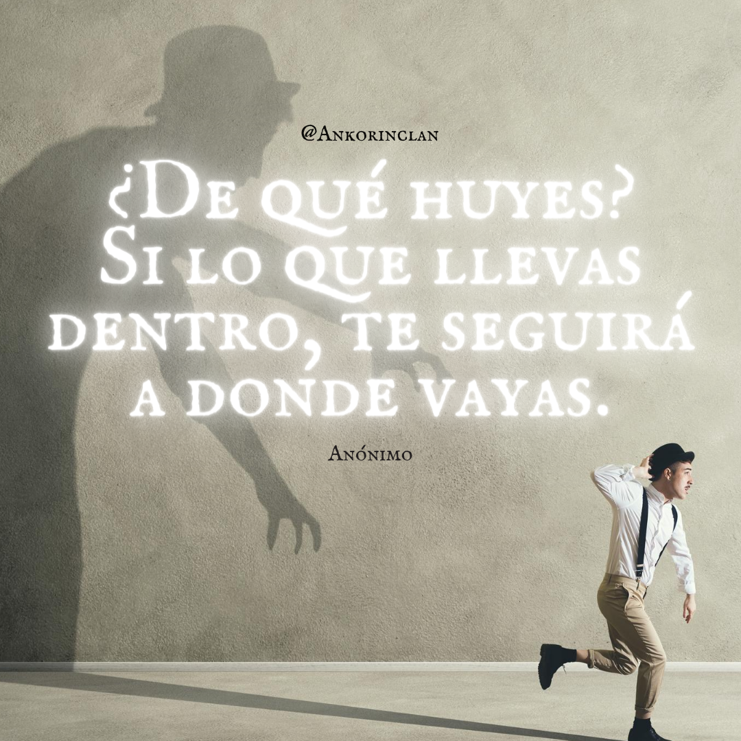 ankorinclan's tweet photo. ¿De qué huyes?
Si lo que llevas dentro, te seguirá a donde vayas. https://t.co/PY9Qy2ASQH