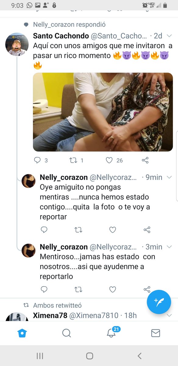 A los que me siguen en mis publicaciones  ..
Por favor les pido que me ayuden a quemar a este farsante que sube fotos sin autorizacion ...no lo conocemos y otra pareja de quien sube fotos que son amigos nuestros tampoco lo conocen...ayudenme a reportarlo......mentiroso