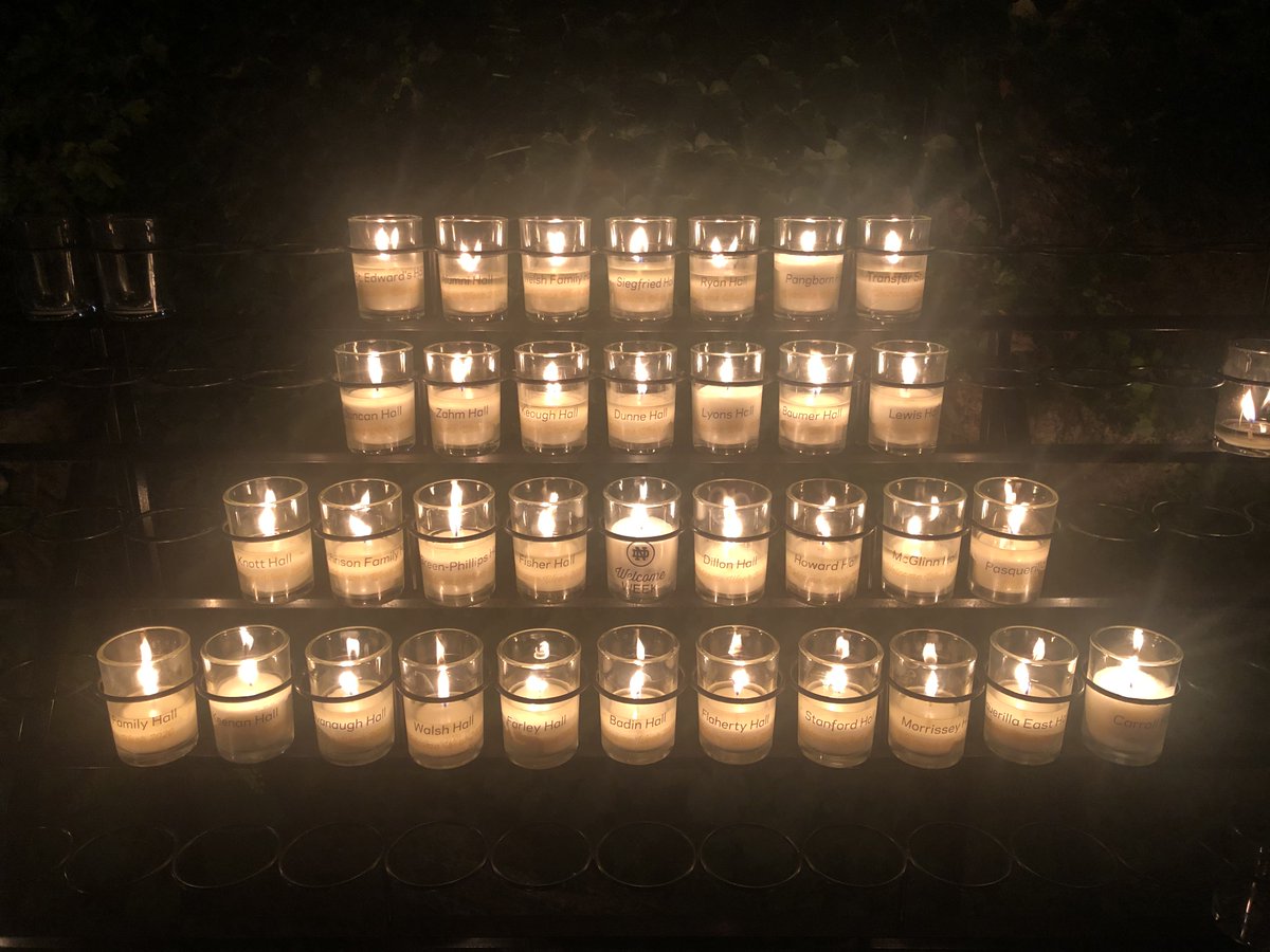 ND Welcome Week (@ndwelcome) on Twitter photo Last night, our new students had their first class trip to the Grotto. Each Residence Hall brought a candle, which were lit together to symbolize our unity and the work we are doing to be HERE with each other this year.
Thanks <a href="/NDMinistry/">ND Campus Ministry</a> for a phenomenal event!
#NDWelcome Last night, our new students had their first class trip to the Grotto. Each Residence Hall brought a candle, which were lit together to symbolize our unity and the work we are doing to be HERE with each other this year.
Thanks <a href="/NDMinistry/">ND Campus Ministry</a> for a phenomenal event!
#NDWelcome