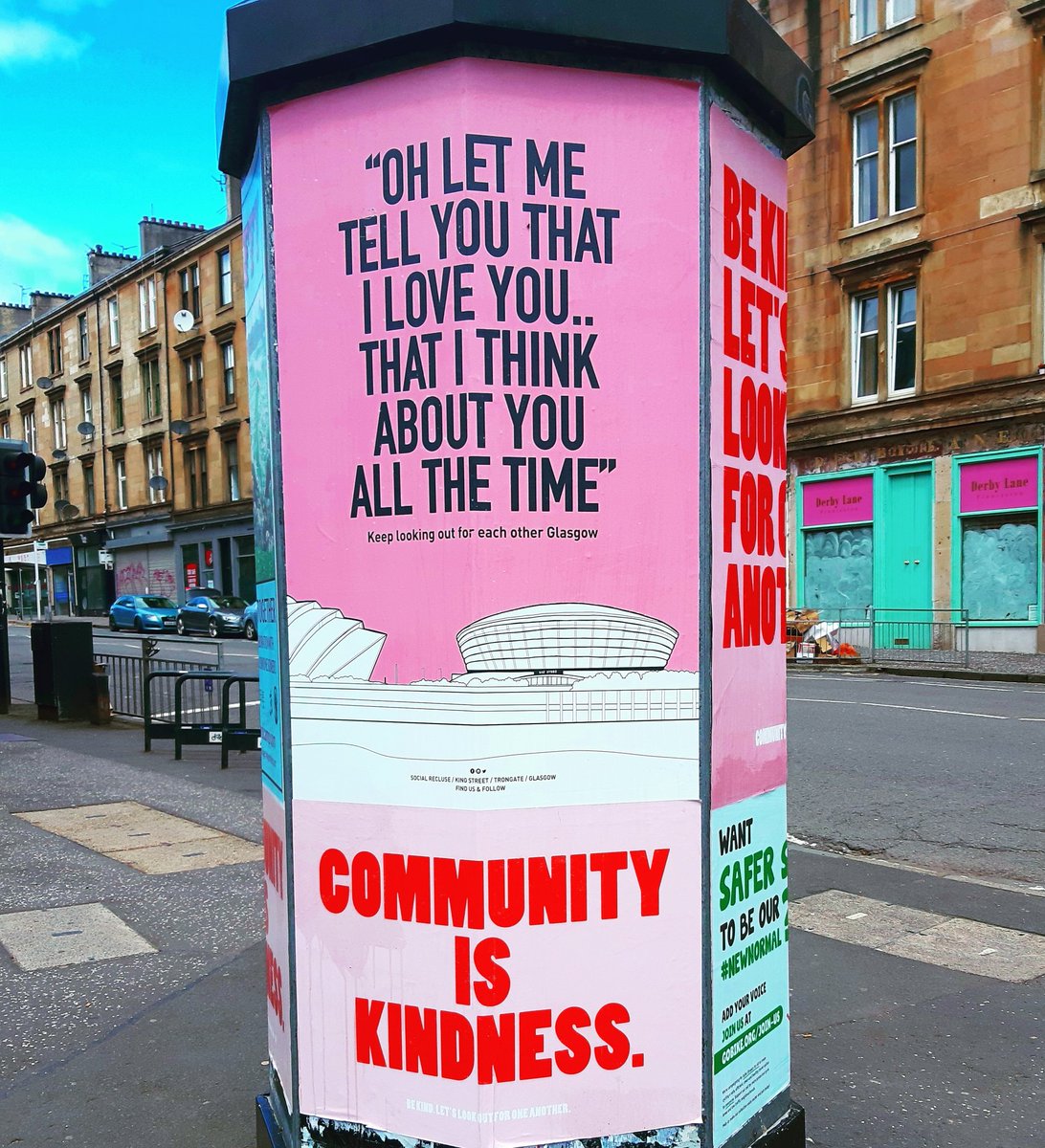 CSSHypnosis's tweet image. Little messages of hope. Glasgow, I love you. ❤C