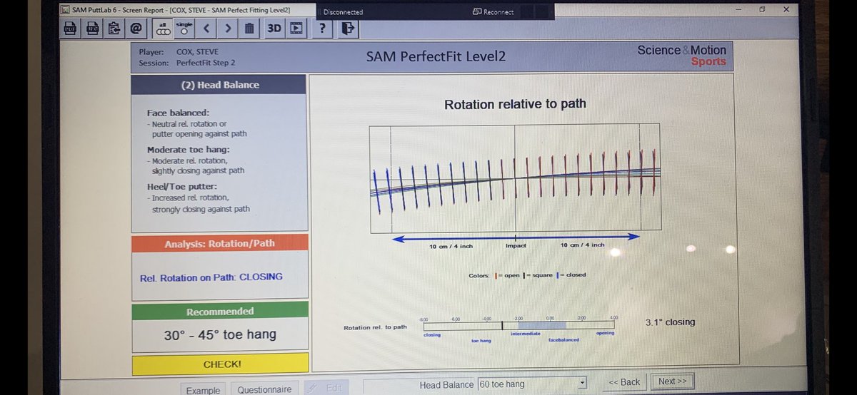 sacksparente's tweet image. Ever wonder what your putter path looks like?  How it relates to the right putter for u? When u get fit @clubchampgolf all of that gets analyzed by the #samputtinglab so they can find the right Sacks Parente putter for u to #makemoreputts #clubchampion #teamspgolf #golf #putter