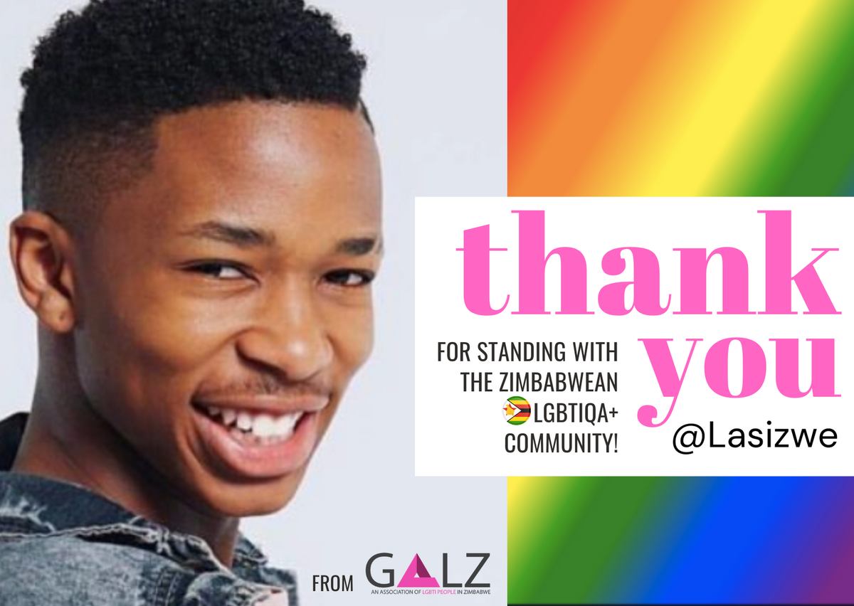 Never dim your light <a href="/lasizwe/">Lasizwe</a>! Shine on with #Pride