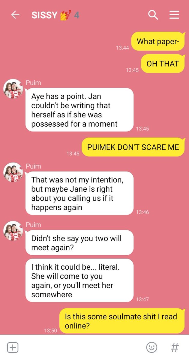 - 10 -Is this some soulmate shit I read online?