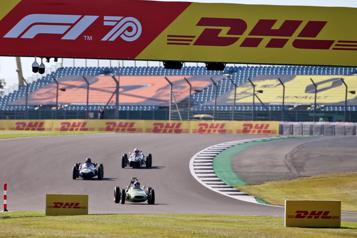 This weekend is special as @F1 celebrates a Grand Prix dedicated to 70 years of the sport and it all started here at Silverstone!
Friday started with a historical lap featuring some of Sir Stirling Moss's Formula 1 cars, 1958 Cooper T51, 1960 Lotus 18 and 1958 Vanwall๐ฌ๐ง
#F170 https://t.co/5xVCkbTLAe