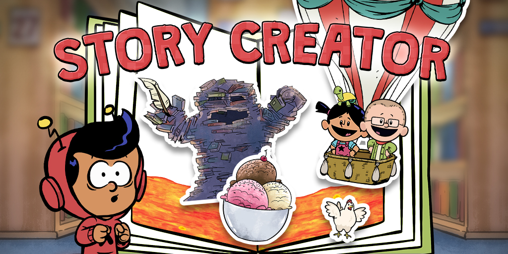 Xavier Riddle And The Secret Museum Ar Twitter New Launch Alert A New Xavier Riddle Game Called Story Creator Is Now Available To Play On Pbskids Organd The Pbskids App Take Inspiration