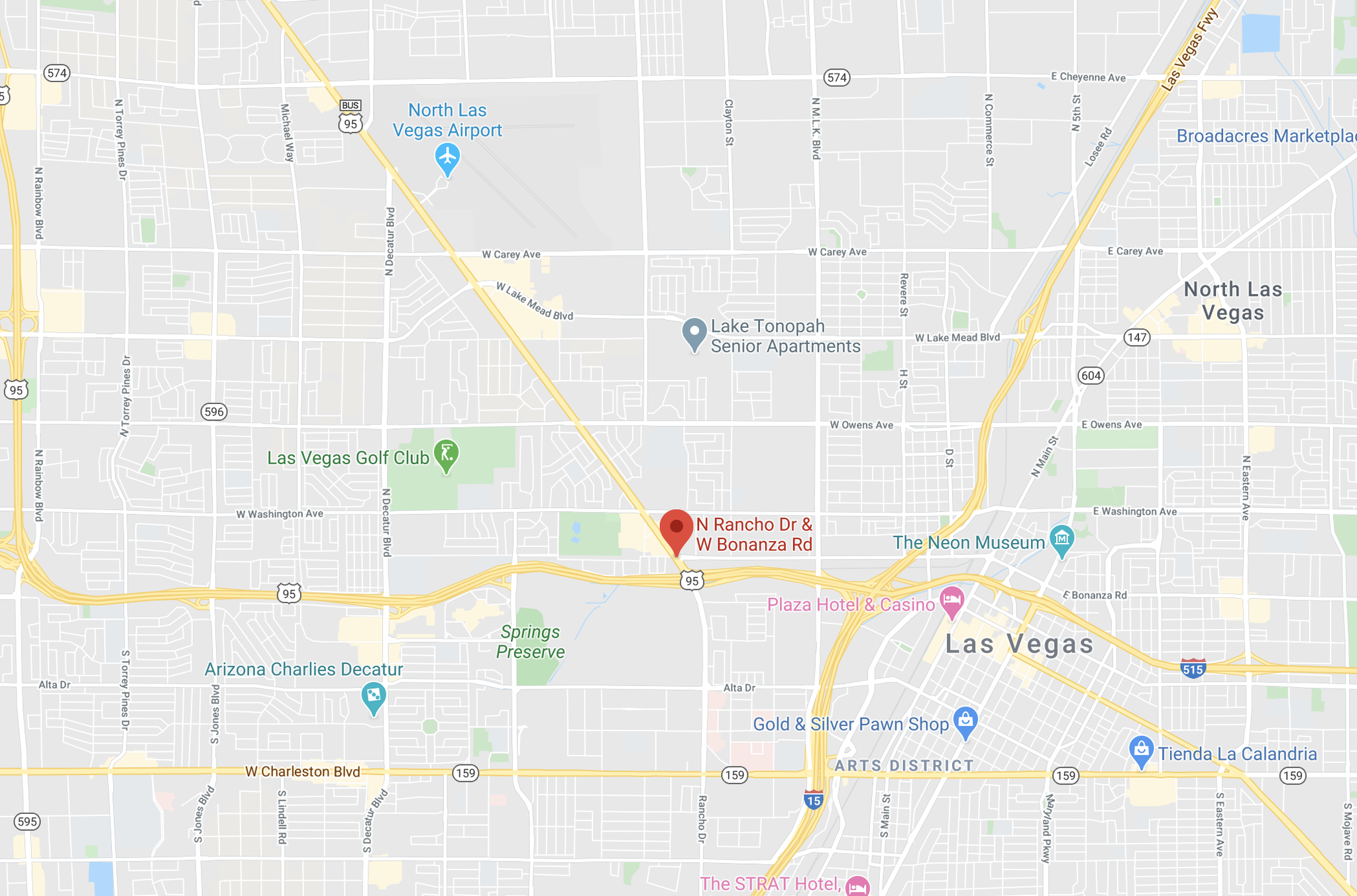 KTNV 13 Action News on Twitter "TRAFFIC UPDATE Bonanza is closed in both directions between