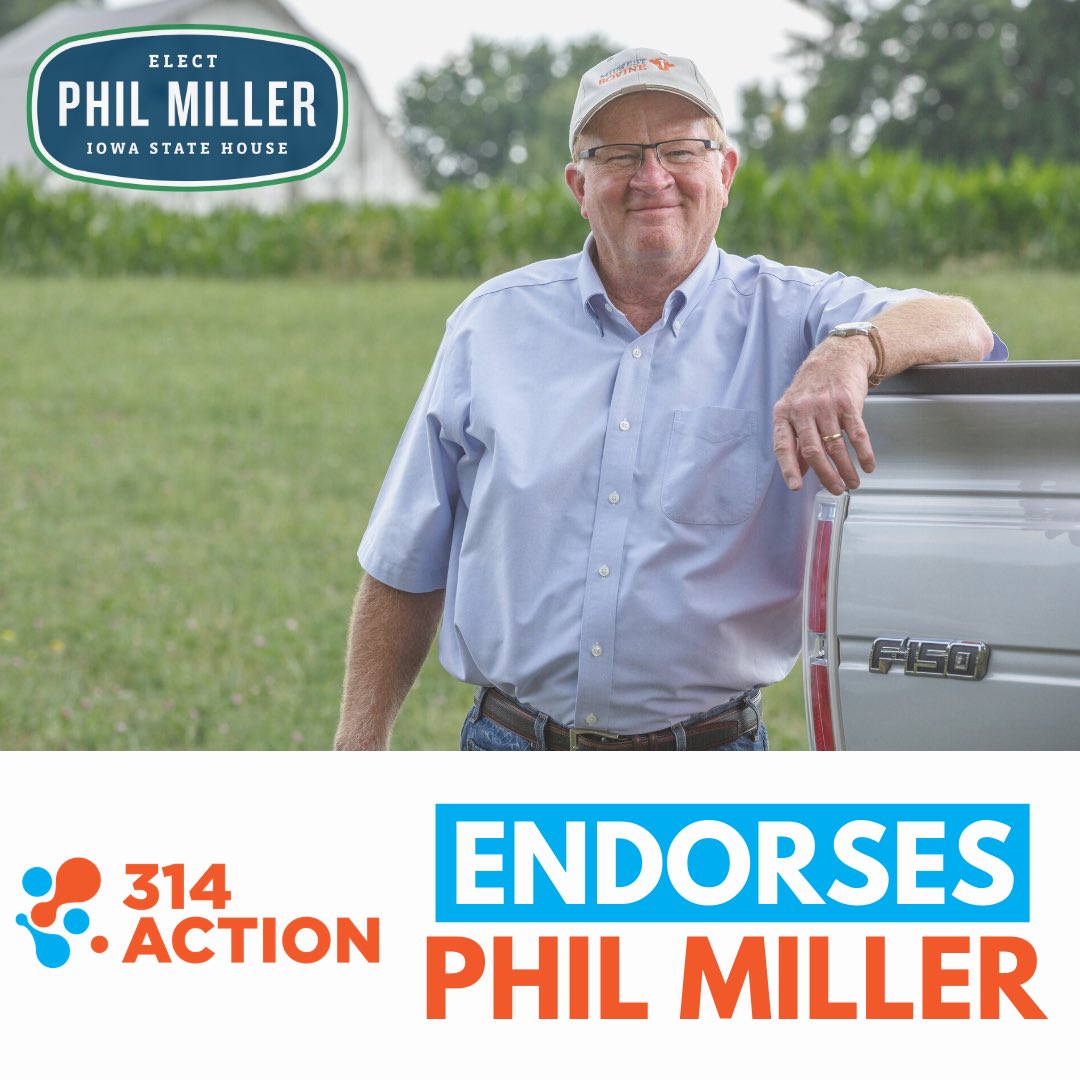 Phil Miller for Iowa House tweet media