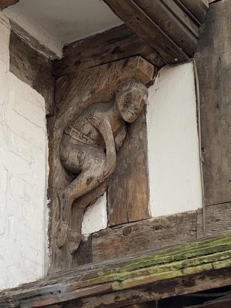 Bull House was also called - for an obvious reason - the Monkey House...  #SussexTour