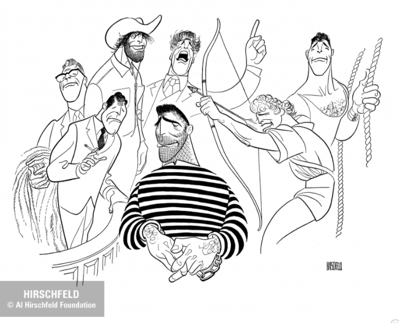 Al Hirschfeld tweet media