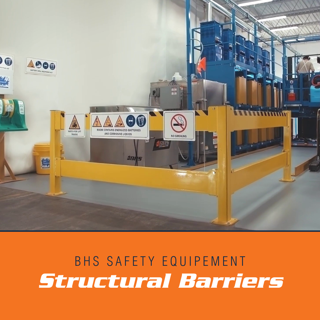 Protect your assets and guide traffic at the same time with Structural Barriers and Bollards from BHS. na.bhs1.com/products/acces…

#SafetyBarrier #Bollard #TrafficControl #SafetyEquipment #SafetyFirst #SafeAndSoundAtWork #OSHAapproved #SafetyYellow #BatteryHandling #BHSbuilt