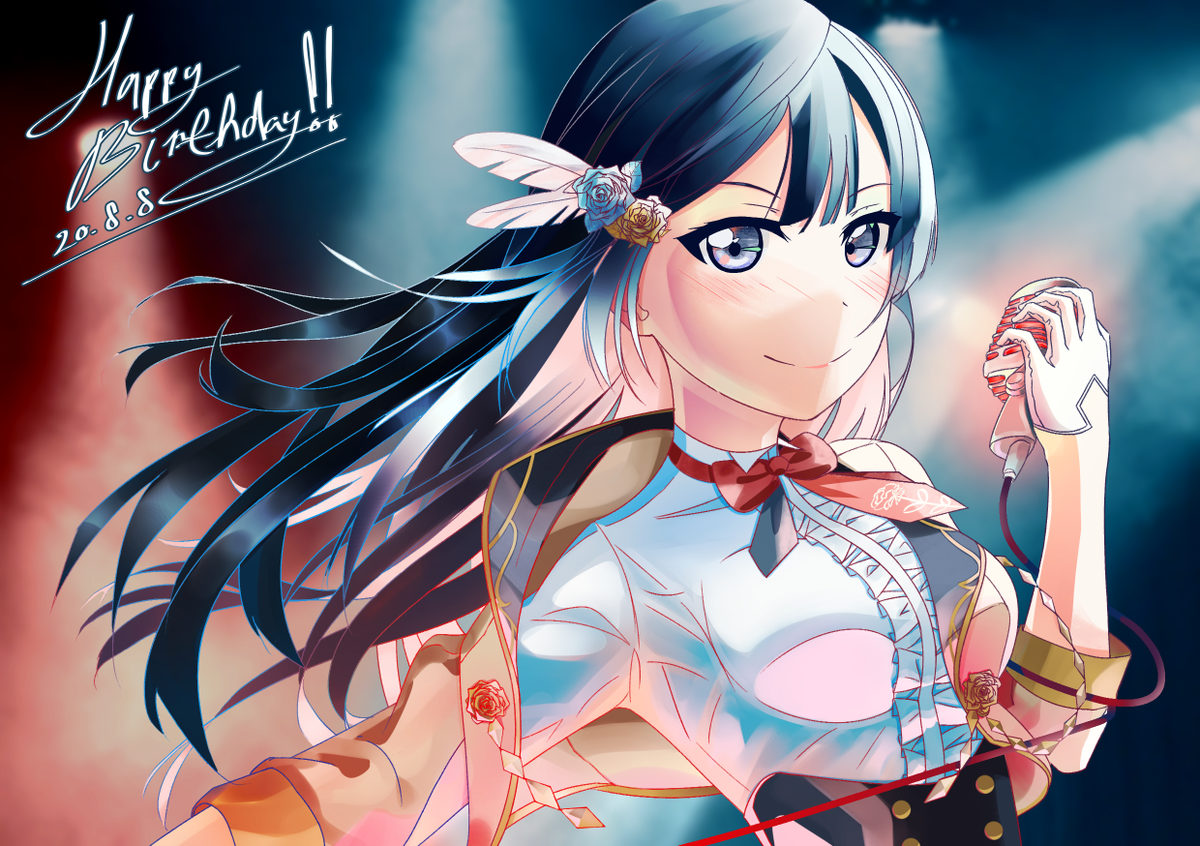 優木せつ菜 「Happy Birthday Setsuna!
May your Scarlet」|zakimpo 🎀のイラスト