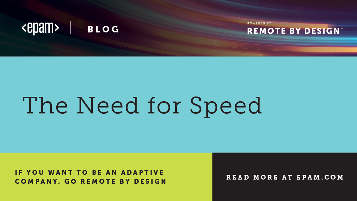 EPAMSystems's tweet image. #Agility is crucial to the success of your business. Those who learn to adapt, and keep on doing so, will find themselves outlasting the pandemic. Be one of them! ow.ly/bP6450ADrk4 #RemoteByDesign