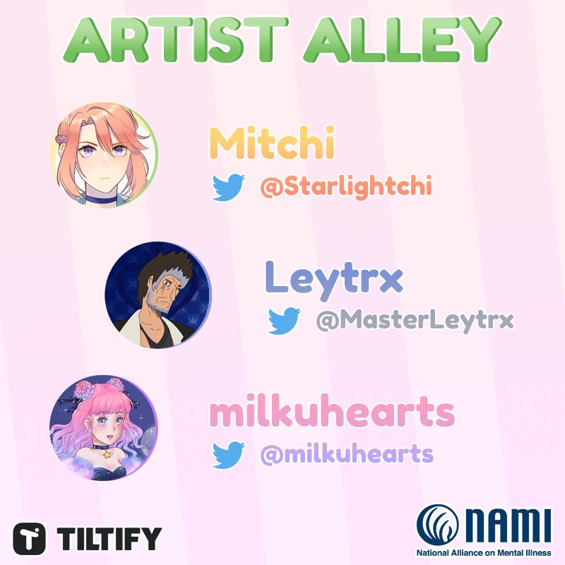 ChirithyCharity's tweet photo. This year we are raising money for NAMI! The National Alliance on Mental Illness.

Our goal is $3,000! To help incentivize donations, some amazing artists have offered to do commissions!

Everyone who donates $10 or more will be in a raffle to win a commission!

Artists: https://t.co/Z5t3nqAvCm