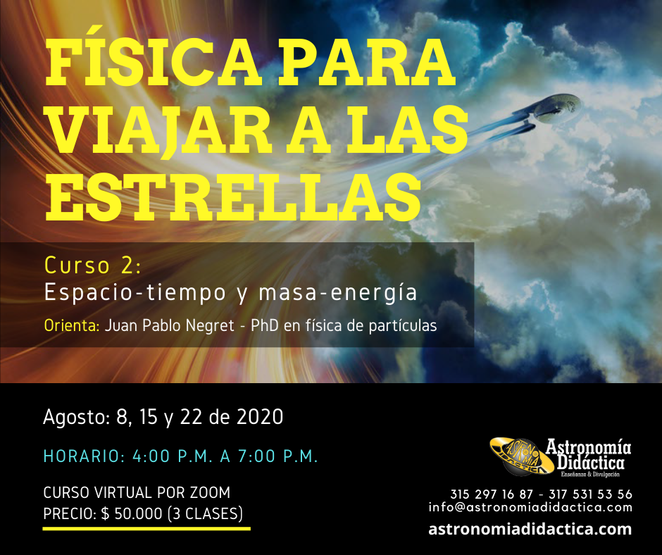 AstroDidac's tweet photo. Curso 2 – Agosto de 2020 – Espacio-tiempo y masa-energía - https://t.co/pfrJjTDAVQ https://t.co/zGUzY73XPN