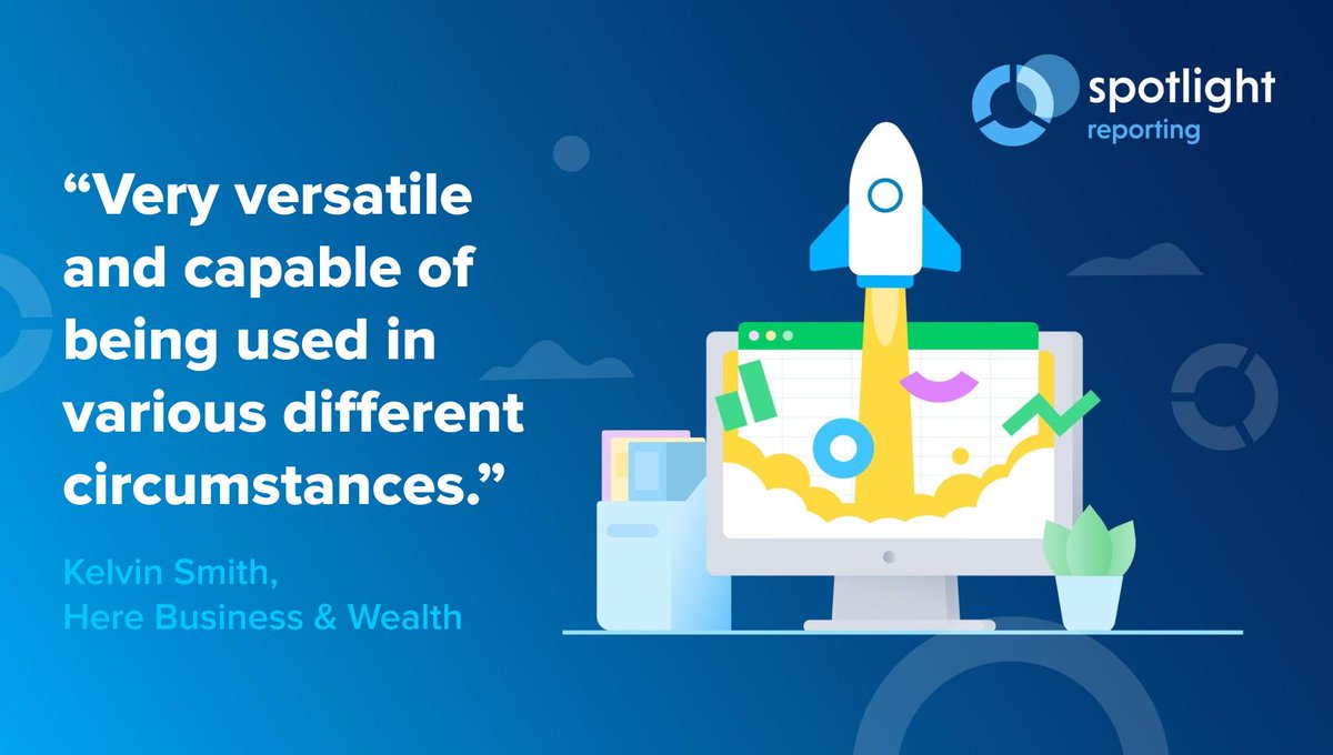 spotlightrep's tweet photo. Happy to be starting the weekend off with this nice soundbite from Here Business & Wealthβversatility is where it's at! π
βοΈ Reporting
βοΈ Forecasting
βοΈ Dashboards
βοΈ Consolidation
Get amongst the action here: https://t.co/EjCku4oXsB
#spotlightreporting #spotlightfeedback https://t.co/bAGjfAYIsN
