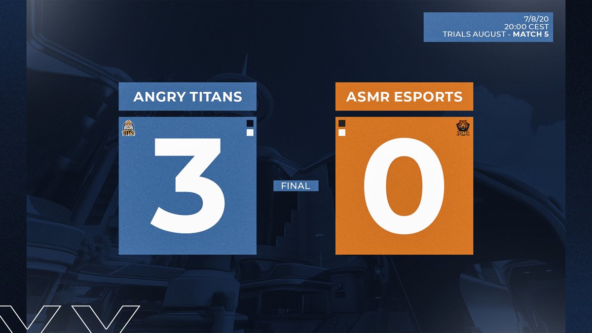 [ASMR] Overwatch Domination in Contenders Trials 🎙️

After a strong 3-0 performance, we've officially secured our spot in Contenders! GGWP to @ASMReSport 💪

Catch us in Contenders later in August, as for now, time for a much-deserved break!

#StayAngry