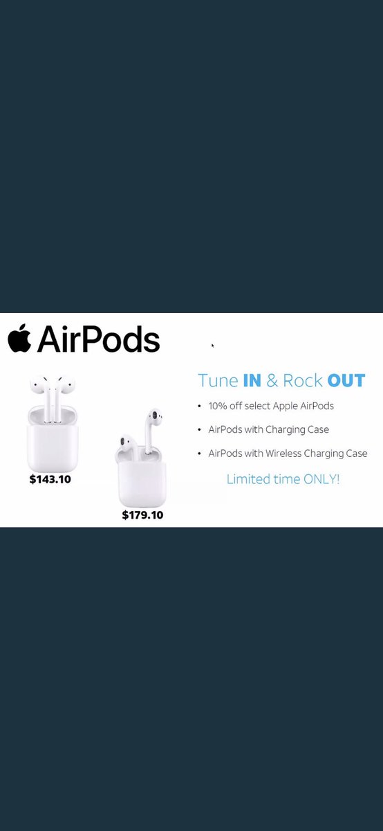 Ending soon‼️ 10% off all AirPods trust me you don’t want to miss this. Located at 3606 steelyard dr Cleveland OH 44109
