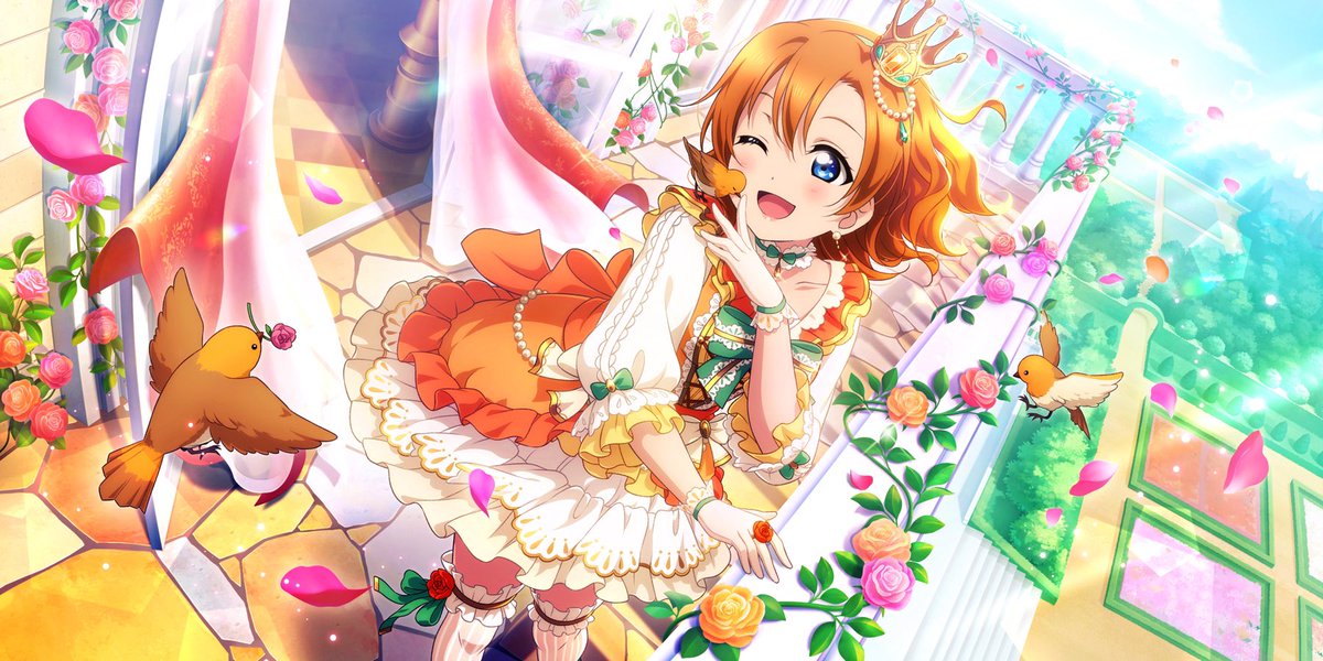 This event Honoka also has the same skill, but she’s not available on the WW server yet  If you have her in JP though, I highly recommend adding her to your team. She happens to also have a passive Appeal+ to All skill, which makes her an incredibly powerful backline card!