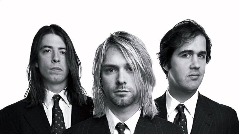 bleachnirvanat1's tweet photo. My most memorable iconic photo of these 3 faces
.
#nirvana  #nirvanatribute  #kurtcobain  #kristnovoselic  #davegrohl  #chadchanning  #incesticide  #bleach  #fromthemuddybanksofthewishkah  #liveatreading  #liveattheparamount  #liveandloud  #nevermind  #inutero  #mtvunplugged https://t.co/GDiyumhYdC