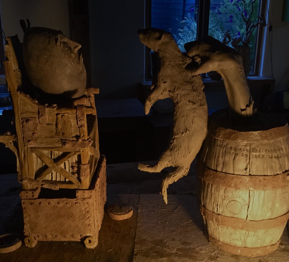 Inspired by Aldous Hardings “The Barrel”, magical lyrics opening my imagination to words like “ show the ferret to the egg”!.