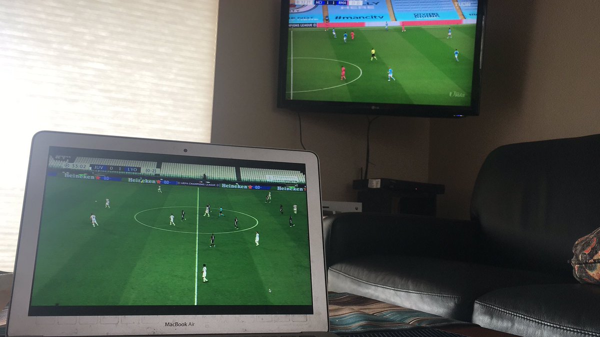 Today I’m grateful for the Champions League