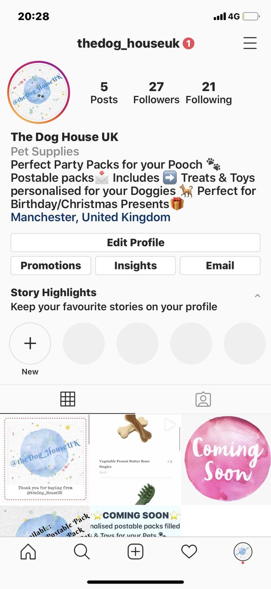 alfie_pug's tweet photo. PLEASE PLEASE follow my mums new business if you have instagram its @ theDog_HouseUK 🐾🐕Perfect Presents for your Pooches delivered in the Post ✉️➡️Launching 26th August🦴💙 https://t.co/fQJLrCO73T