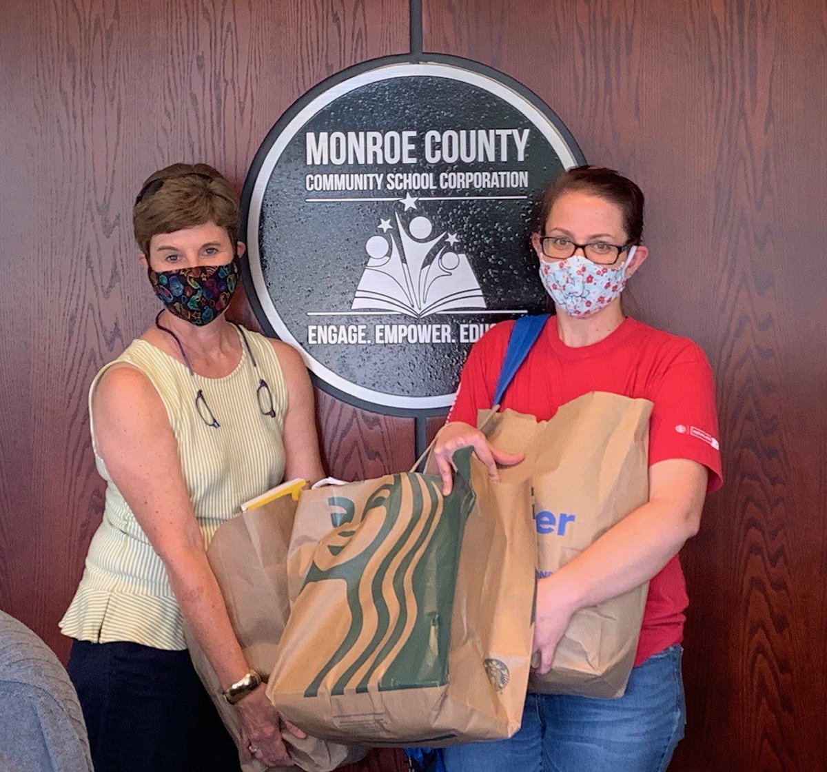 Thank you Starbucks for these awesome back to school supplies.  We are awarding via INSTAGrant to an <a href="/MCCSC_EDU/">Monroe County CSC</a> teacher.  Comment HERE with your name, grade, school.  Drawing is August 12th at noon via Facebook live. #SponsorAStudent