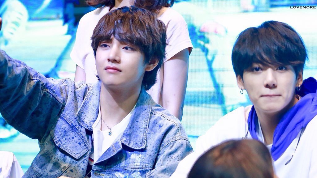 When jungkook wore taehyung's jacket infront of eveeyone and fans told him it was taehyung's but he said he knows and was so happy about it they also said he sniffed it twice while smiling 