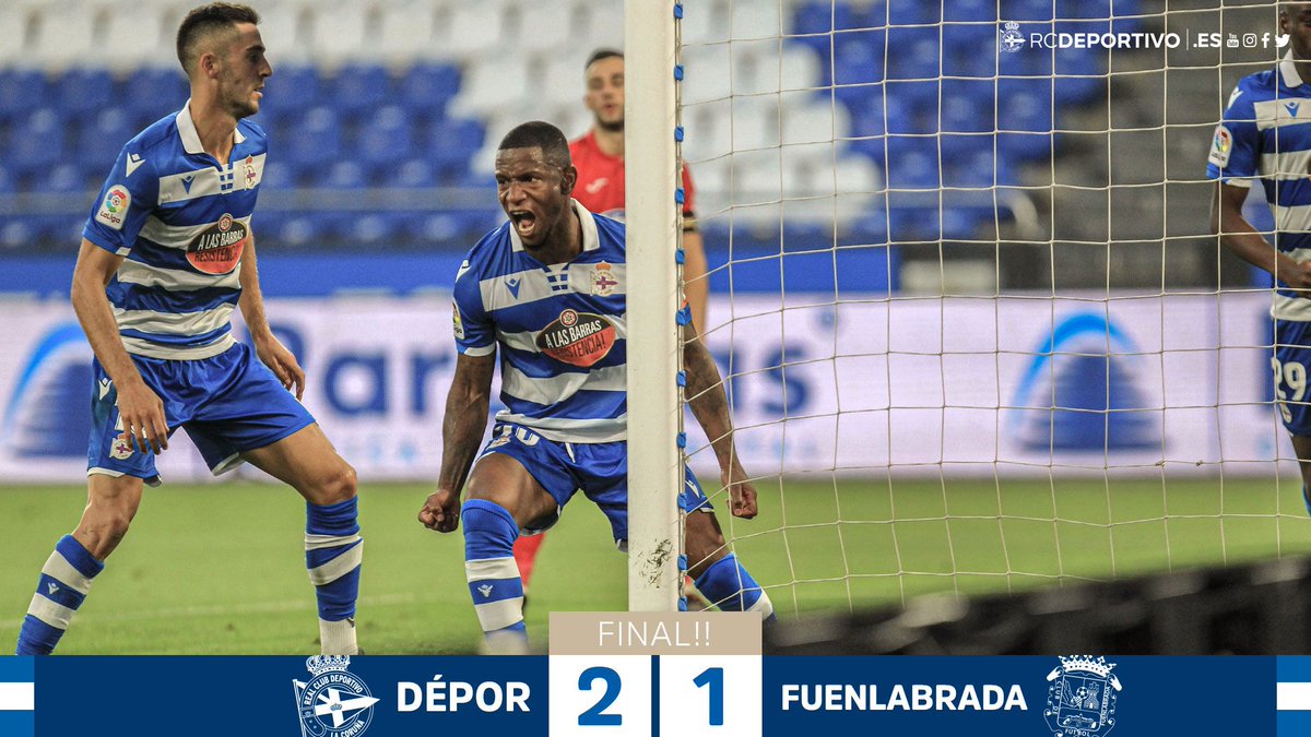 RCDeportivo's tweet image. Final do #DéporFuenlabrada en #ABANCARIAZOR! 

#Deportivistas, toca seguir loitando polo que #éDÉxustiza · #esDÉjusticia