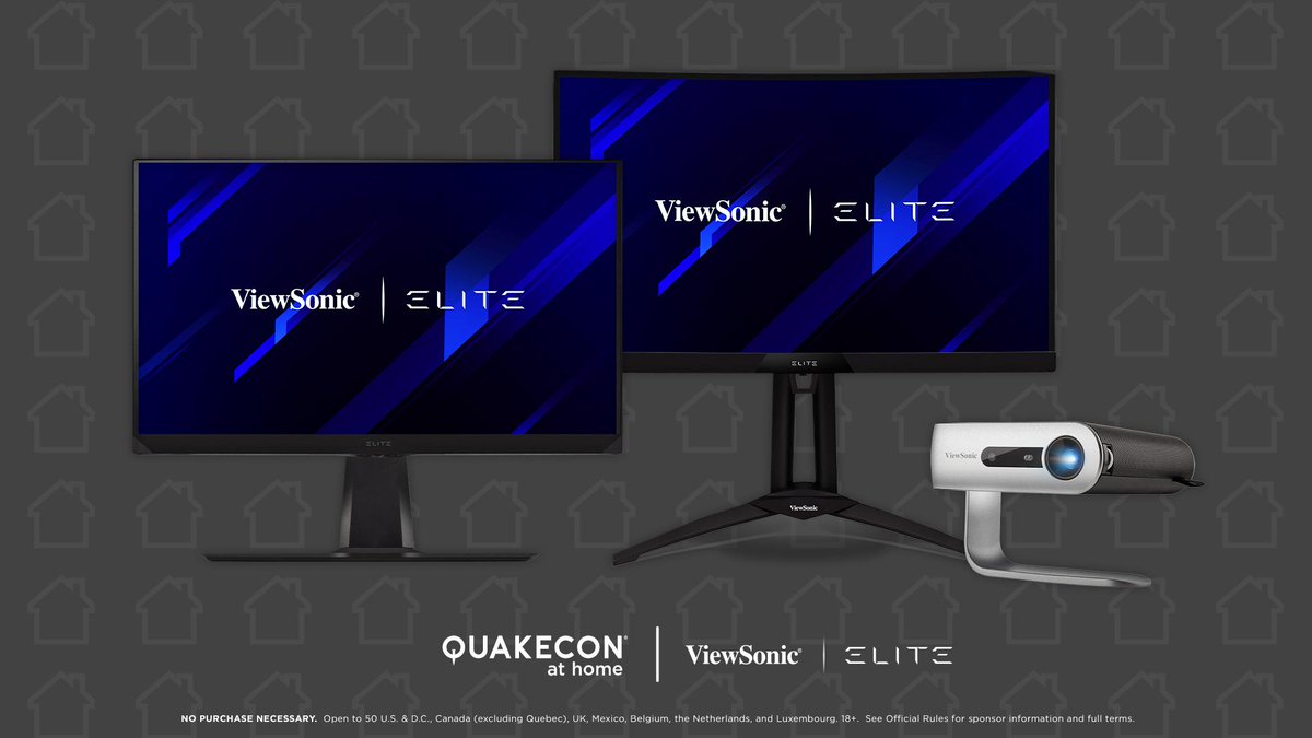We're well into #QuakeCon at Home DAY ONE! Let's spice up the weekend with another giveaway, this time from the incredible <a href="/ViewSonic/">ViewSonic</a>.

Follow us + RT to enter to win an ELITE XG0270QC gaming monitor 🖥️. (Thanks <a href="/ViewSonic/">ViewSonic</a>!)