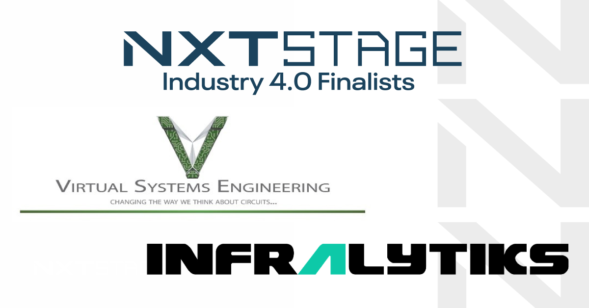 Two Iowa-based companies are finalists in our Industry 4.0 track. @InfraLytiks is a data analytics & automation firm, while Virtual Systems Engineering focuses on software to enhance printed-circuit-board design & analysis. Congratulations to them both!