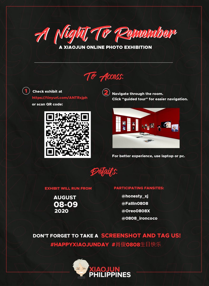 xiaojun__ph's tweet photo. 𝐀 𝐍𝐈𝐆𝐇𝐓 𝐓𝐎 𝐑𝐄𝐌𝐄𝐌𝐁𝐄𝐑 : 𝐗𝐈𝐀𝐎 𝐃𝐄𝐉𝐔𝐍
 𝐴𝑛 𝑂𝑛𝑙𝑖��𝑒 𝑃𝘩𝑜𝑡𝑜 𝐸𝑥𝘩𝑖𝑏𝑖𝑡𝑖𝑜𝑛

Check out our online exhibit for Xiaojun!

https://t.co/2t7pk3347Z

Enjoy and have a great weekends everyone! ❤

#HAPPYXIAOJUNDAY
#肖俊0808���日快乐
#XJPHæˈdʒiːbə https://t.co/K8sqL8ssoI