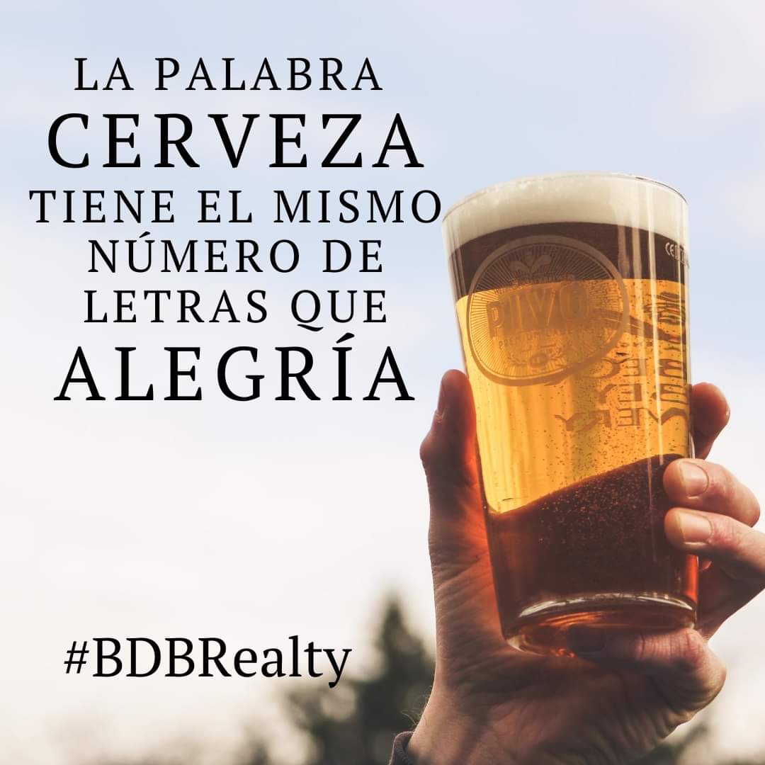 bdbrealty's tweet photo. Hoy 7 de agosto es el Dia Internacional de la cerveza!! #BDBRealty Les desea "Salud" desde #PuertoVallarta 
#BienesRaices whatsapp: 322 135 5548 https://t.co/yb5wNMzdBC