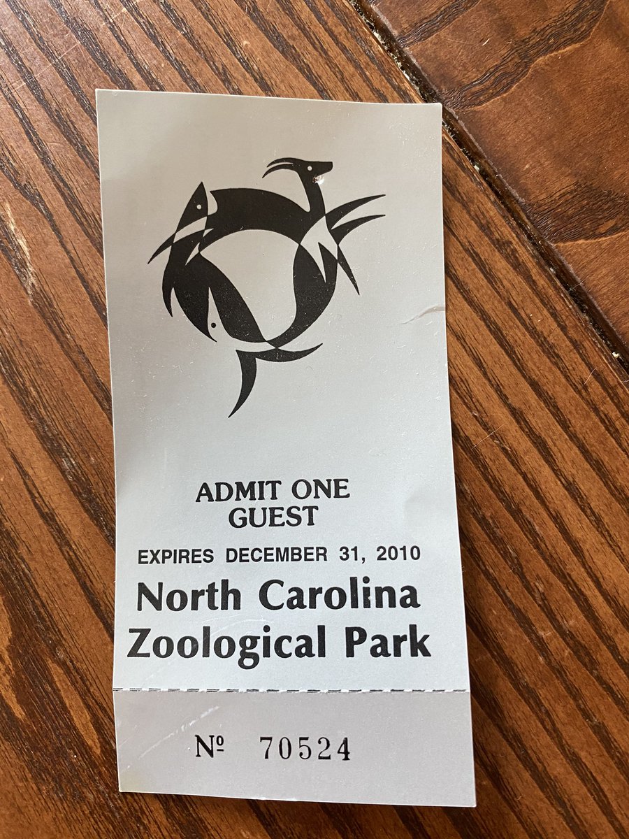 keeperofthenins's tweet photo. @NCZoo Do you have any flexibility on the expiration dates on tickets? 😂

#quarantinecleaning https://t.co/Y4CpOfOi7q