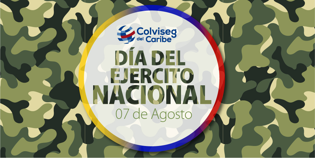 #7deAgosto Hoy desde Colviseg del Caribe conmemoramos este valioso día de glorias y amor por la patria.  #PatriaHonorLealtad #Colombia #DiaDelEjercito
