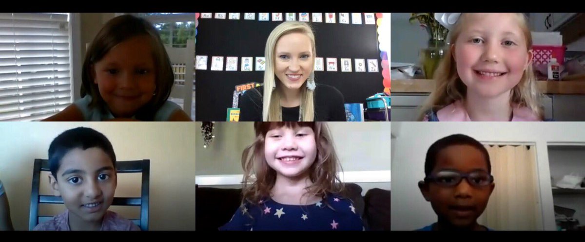 We had a great first day of K with some of our EDGE students ✨ <a href="/drlanaluttrell/">Lana Luttrell</a> #tvtigers2020